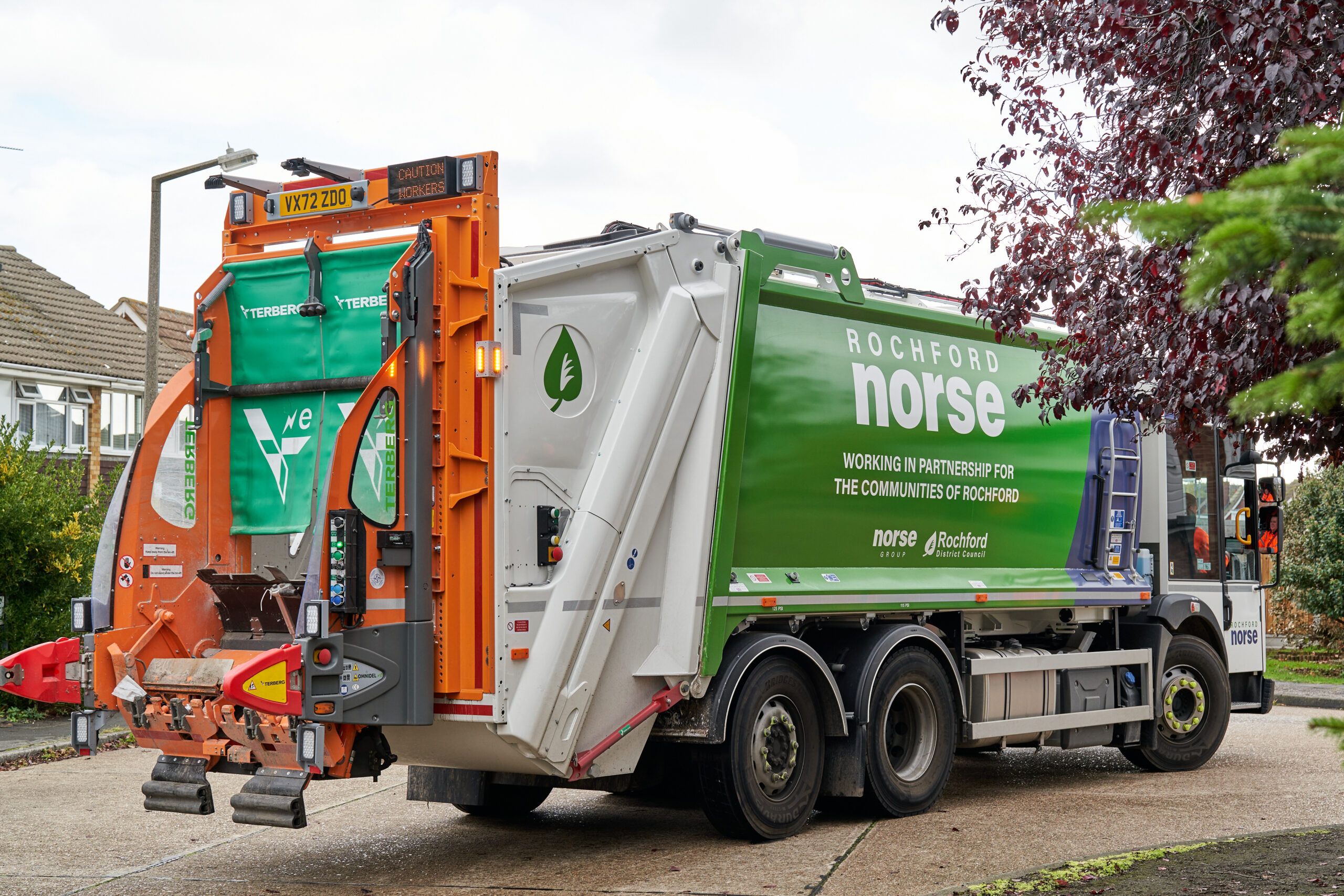 New Rochford Norse waste collection vehicle